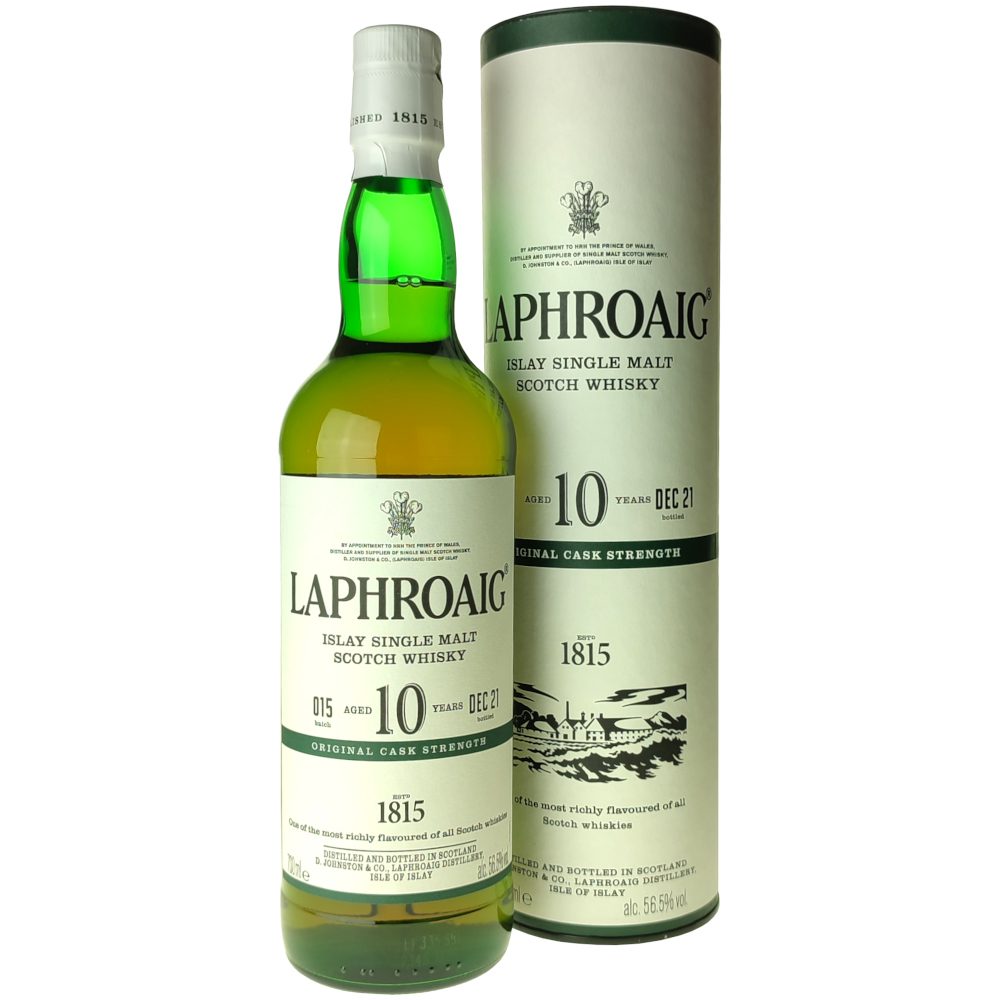 Laphroaig 10 Ans Batch 15 Original Cask Strength Islay Single Malt